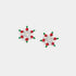 Christmas Snowflake Stud