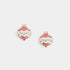 Pink Ornament Stud