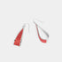 Sparkle Teardrop Dangle Earrings