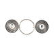 Embrace Fashion Fastener - Silver and Clear - Crystal Shield