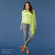Lightweight Poncho - Butterfly Green