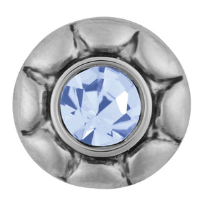 Nevis - Light Sapphire - Silver