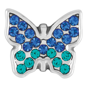 Butterfly Shape - Blue and Green