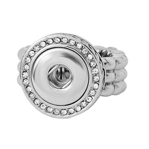 Bling Stretch Ring - Silver