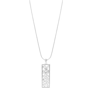 Shooting Stars Necklace - Silver