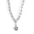 Dylan Link Necklace - Silver