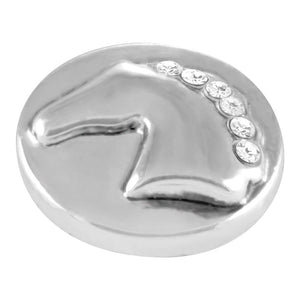 Stone Horse Head - Silver