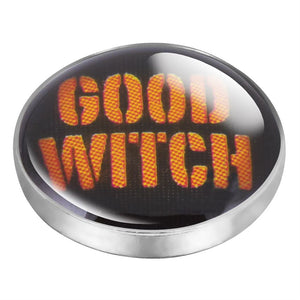 Artfully Good Witch - Final Sale - Black and Orange