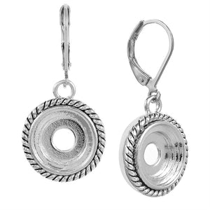 Swirl Earring - Silver