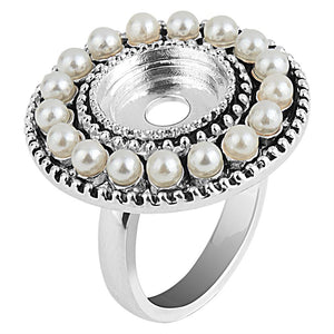 Pearl Delight Ring - Final Sale - Silver