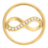 Gold Floating Infinity - Final Sale