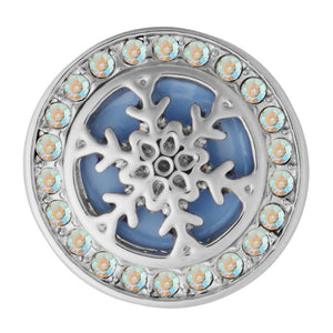 Frosted Snowflake - Light Blue