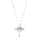 The Joy Cross Necklace - Silver