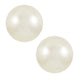 White Pearl Earrings - White