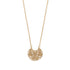 Gold Fern Dangle Necklace - Final Sale
