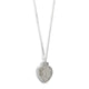 Silver Light Bulb Necklace - Silver