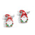 Gnome Earrings - Red Hat - Red
