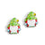 Gnome Earrings - Green Hat - Green