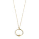 Gold Knot Necklace - Gold