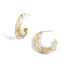 Ripple Pearl Earrings - Gold - Final Sale