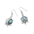 Abalone Turtle Earrings