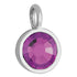 Birthstone Charm - February - Final Sale
