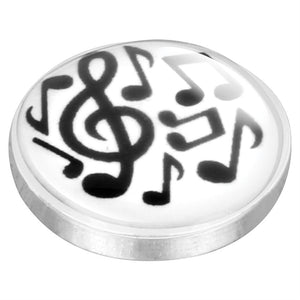 Artfully Musical Notes - Silver